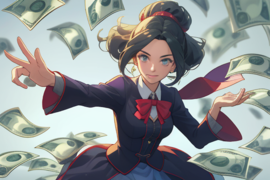 羡慕出生在有钱家庭的女生（一看就是穷养的女生）