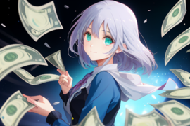 因为钱和一个男人在一起（因为钱跟你在一起的人）